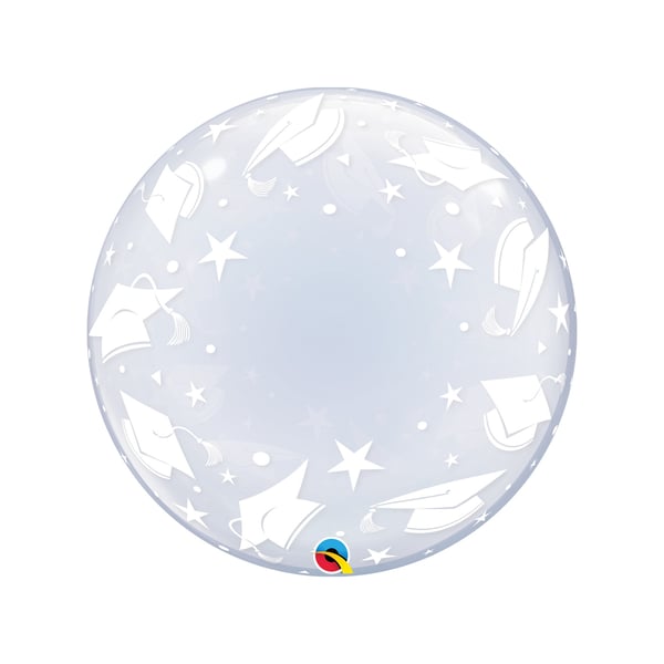 Qualatex Deco Graduation Bubble Balloon