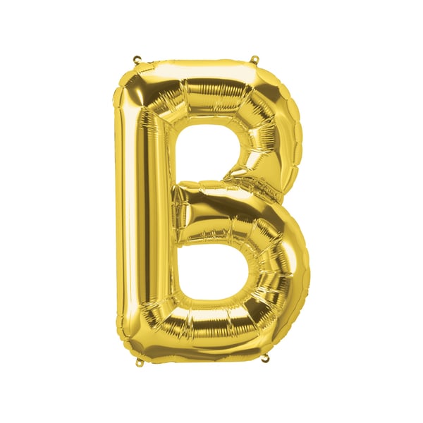 Realmax B Foil Balloon