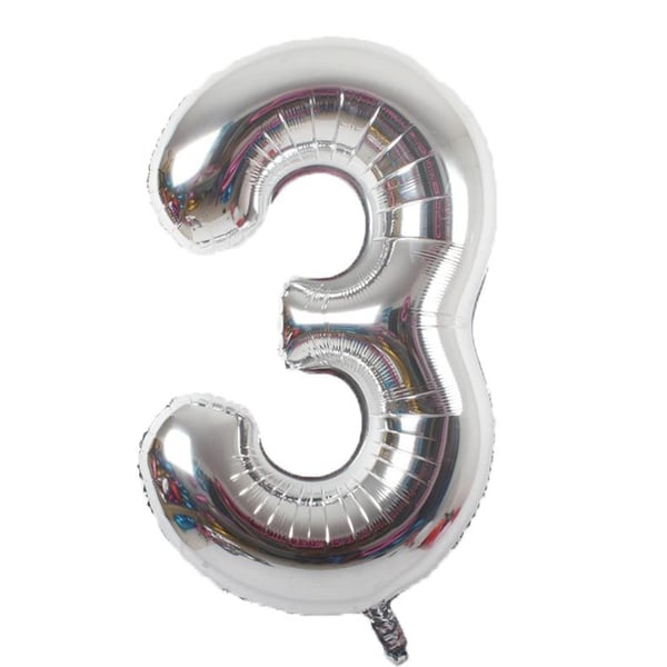 Realmax 3 Foil Balloon