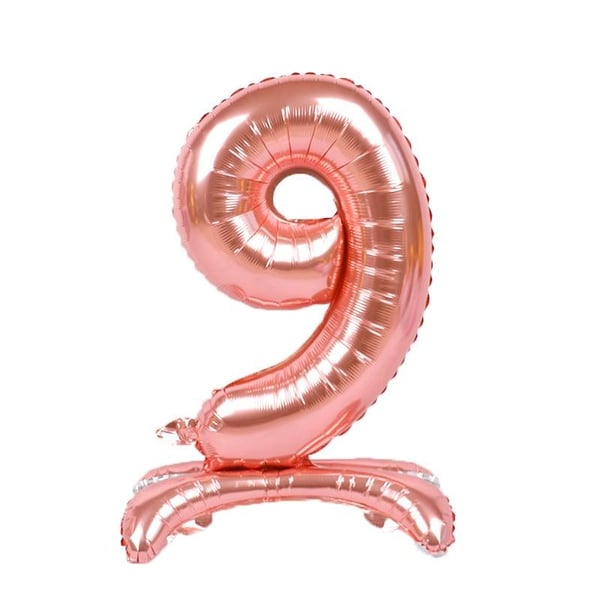 Realmax Standing Number 9 Foil Balloon