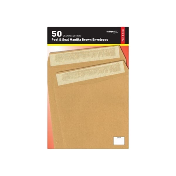 Slagtåliga kuvert (50-pack)