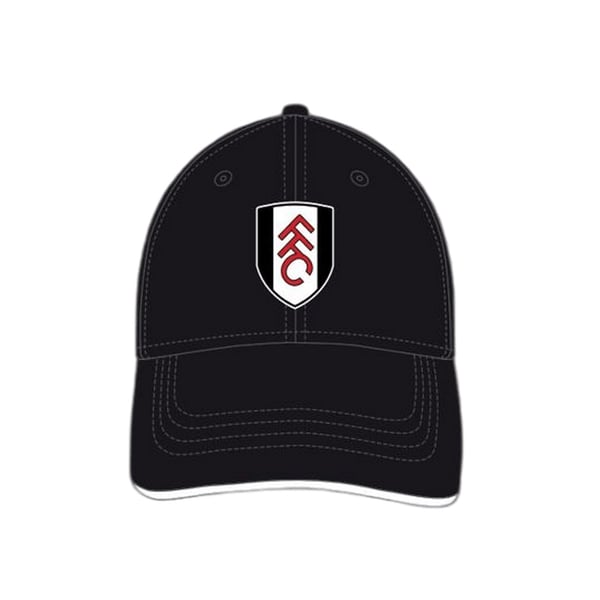 Fulham FC Unisex voksen Super Core Crest Baseball Cap til voksne