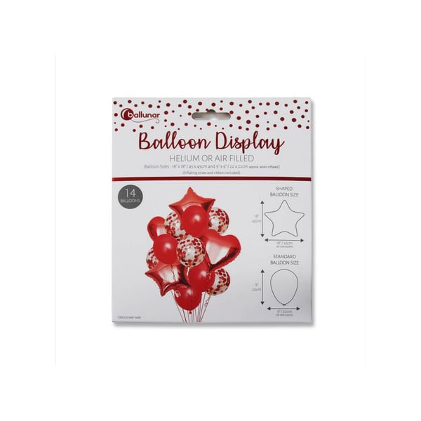 Eurowrap Christmas Balloons (Pack of 14)