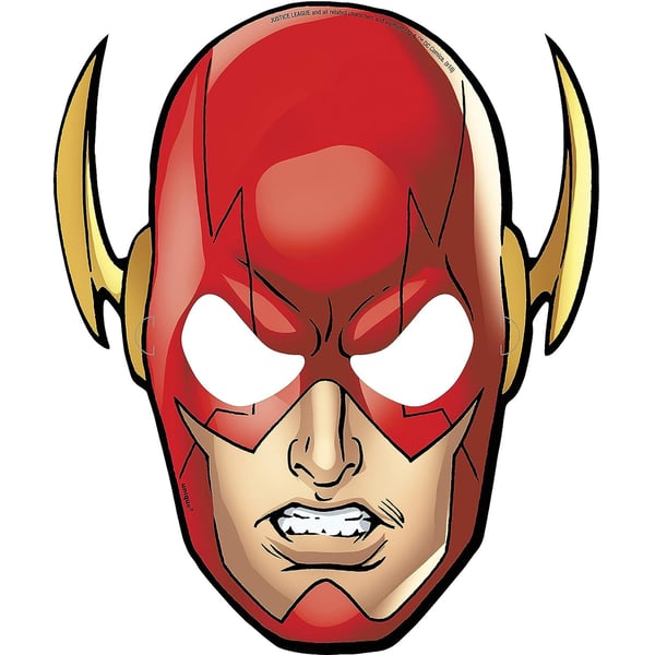 Justice League Characters Mask (Pack of 8)
