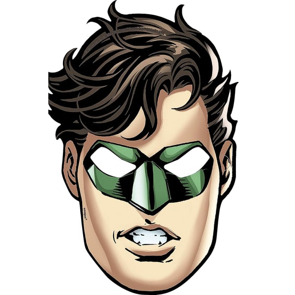 Justice League Characters Mask (Pack of 8)