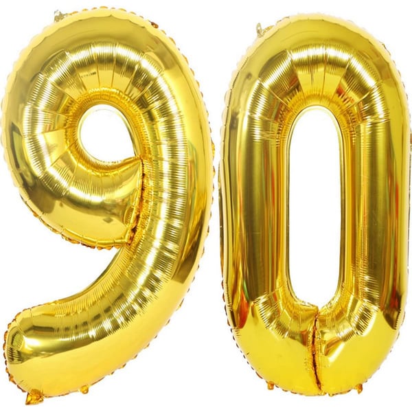 Creative Party 90 Ribbon Foil Balloon