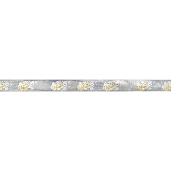 Unique Party Foil Teddy Bear Baby Shower Banner