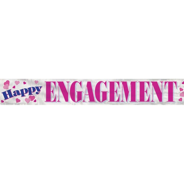 Unique Party Happy Engagement Banner (Pack of 3) Unique Party Happy Engagement Banner (Pack of 3)