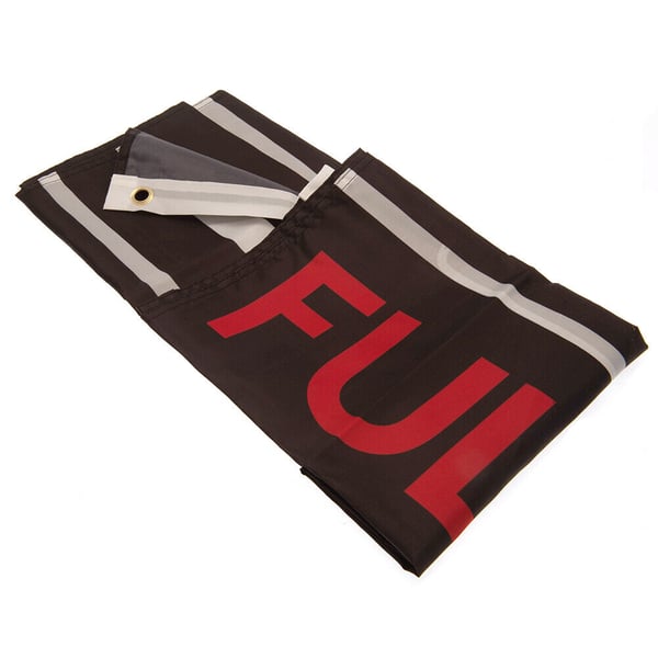 Fulham FC Wordmark Crest Flag