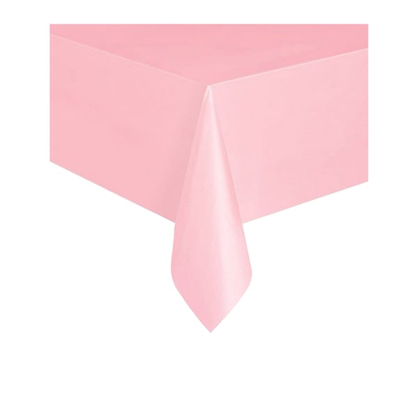 Unique Party Plastic Plain Tablecloth