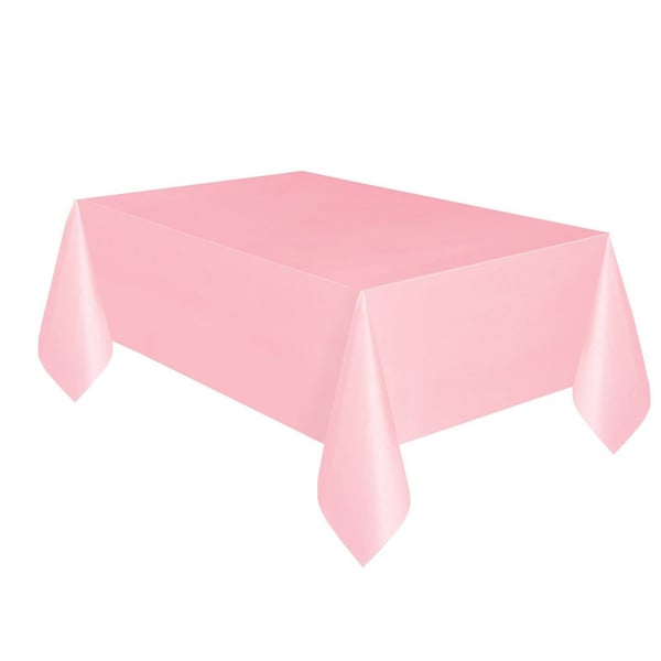Unique Party Plastic Plain Tablecloth Unique Party Plastic Plain Tablecloth