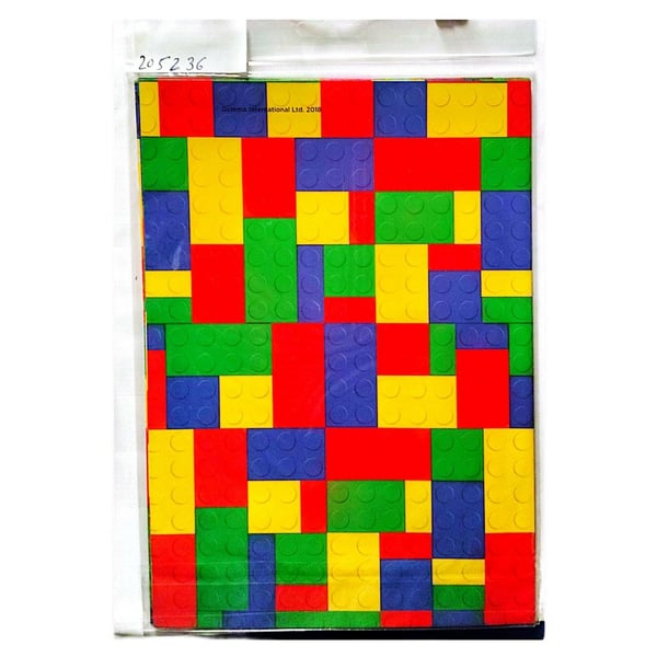 Gemma International Building Block Gift Wrap Sheets Set