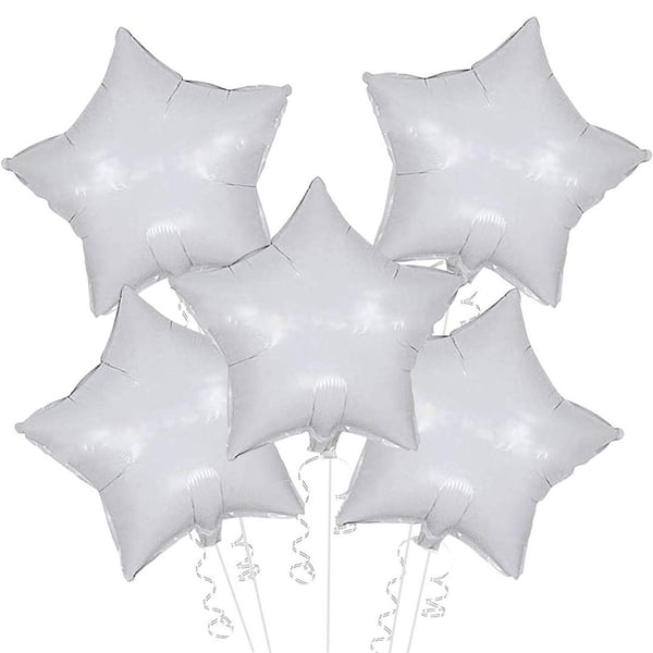Unique Party Star Foil Balloon (Pack of 5)