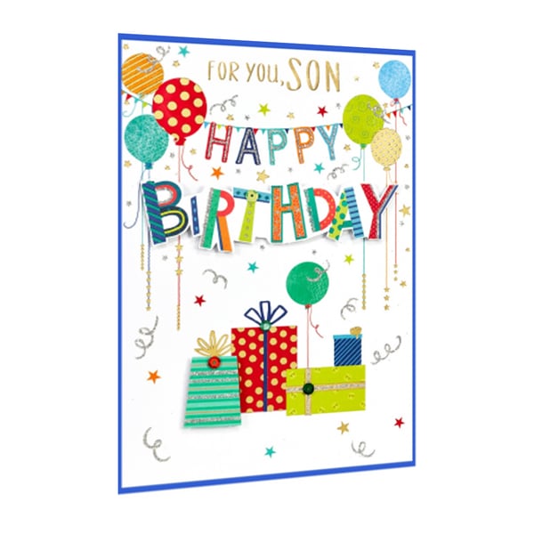 Simon Elvin For You Son Isabal Garden Greetings Card (Pack of 6)