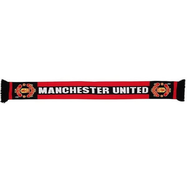 Manchester United FC Text Winter Scarf
