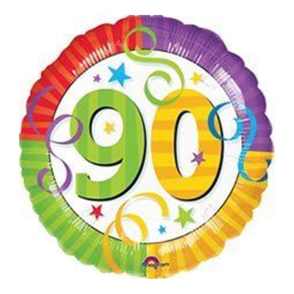 Perfenction 90th 90th Foil Balloon