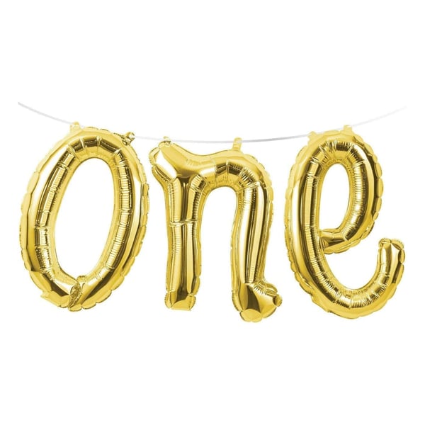Creative Party Foil One Banner Balloons