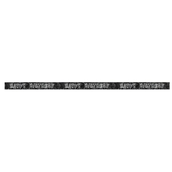Unique Party Foil Happy Birthday Banner