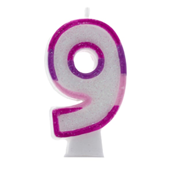 Apac 9 Anniversary/Birthday Candle