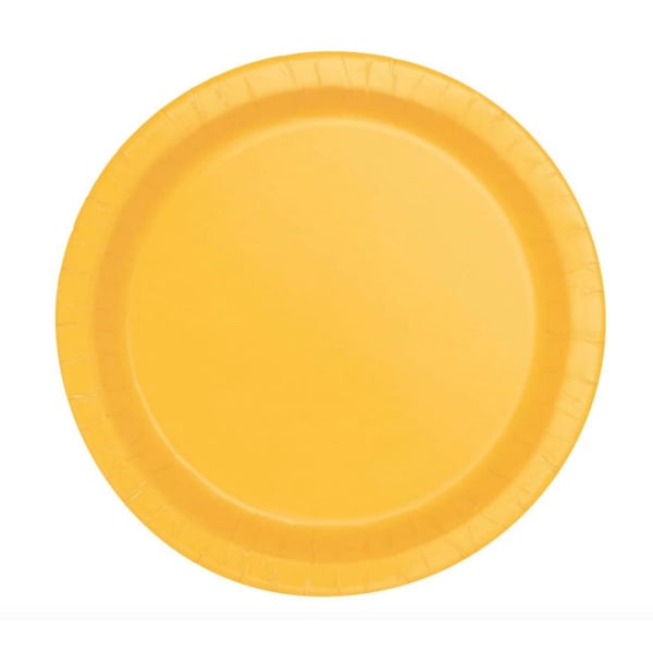 Unique Party Round Dessert Plate (Pack of 20)