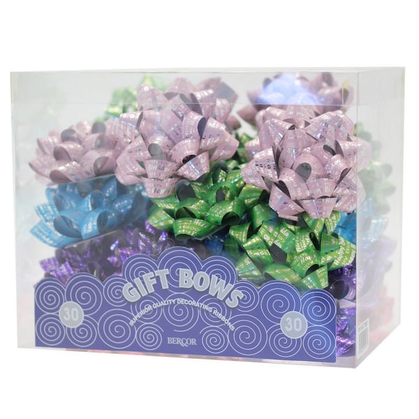 Apac Galaxy Metallic Happy Birthday Pull Bow (Pack of 30)