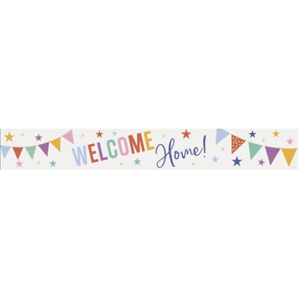 Unique Party Foil Welcome Home Banner