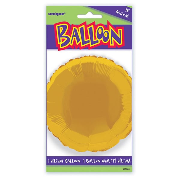 Unique Party 18 tommer rund folieballon