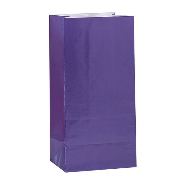 Unique Party Festtasker af papir (pakke med 12)