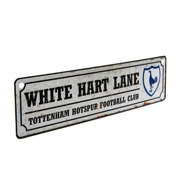 Tottenham Hotspur FC Official Retro White Hart Lane Football Crest Bedroom Window Sign
