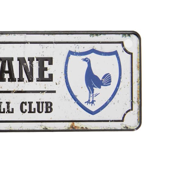 Tottenham Hotspur FC Official Retro White Hart Lane Football Crest Bedroom Window Sign
