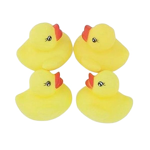 Unique Party Baby Shower Rubber Ducks (Pack Of 4)