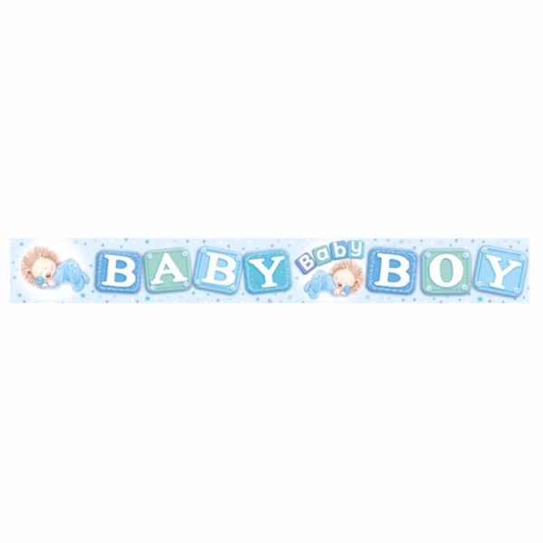 Expression Factory Baby Shower Holographic Foil Banner