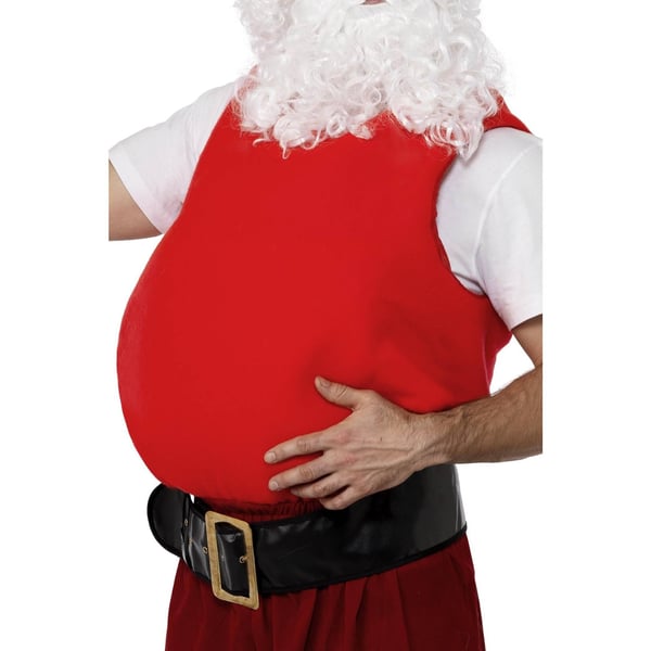 Smiffys Unisex Adult Santa Christmas Belly Stuffer