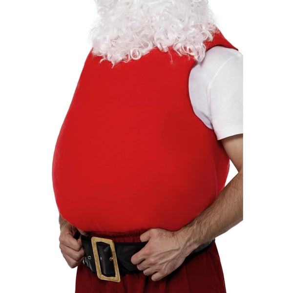 Smiffys Unisex Adult Santa Christmas Belly Stuffer