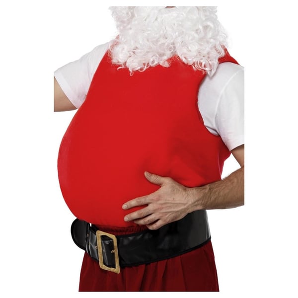 Smiffys Unisex Adult Santa Christmas Belly Stuffer