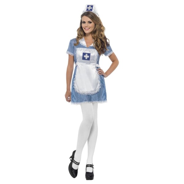 Smiffys Womens/Ladies Naughty Nurse Costume Set