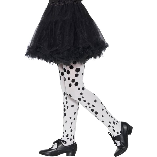 Smiffys Girls Dalmatian Tights