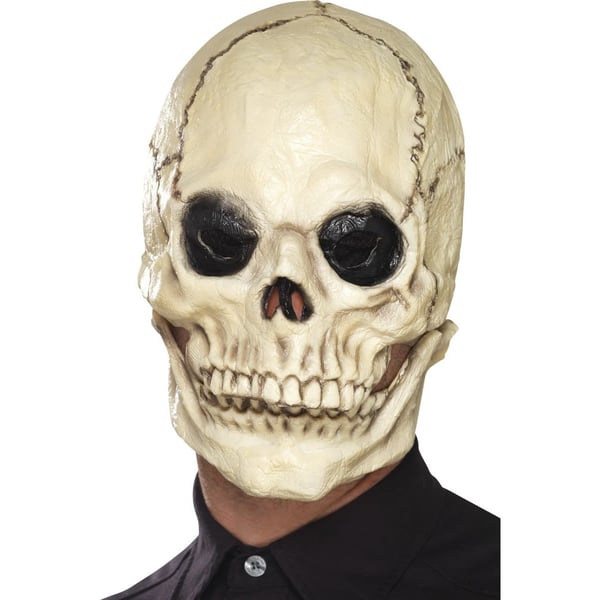 Smiffys Unisex Adult Skull Latex Mask