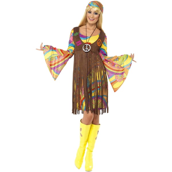 Smiffys Naisten 60-luvun Groovy-asu