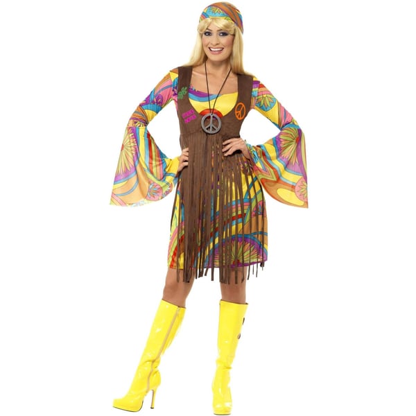Smiffys Naisten 60-luvun Groovy-asu