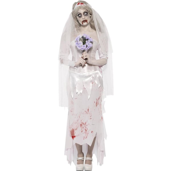 Smiffys Womens/Ladies Till Death Do Us Part Bride Costume