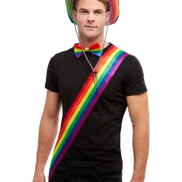 Smiffys Unisex Adult Pride Party Sash