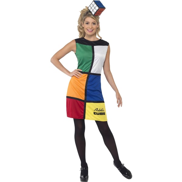 Smiffys Womens/Ladies Rubik´s Cube Costume