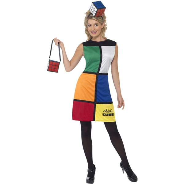 Smiffys Womens/Ladies Rubik´s Cube Costume