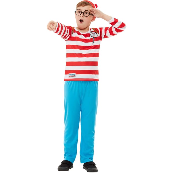 Wheres Wally? Boys Deluxe Costume Set