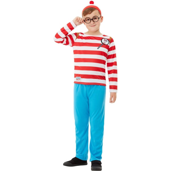 Wheres Wally? Boys Deluxe Costume Set