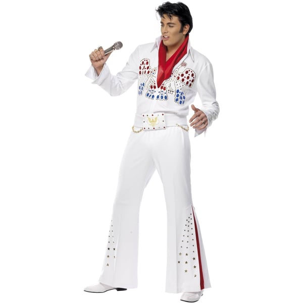 Smiffys Unisex Adult Elvis Presley Eagle Costume Set