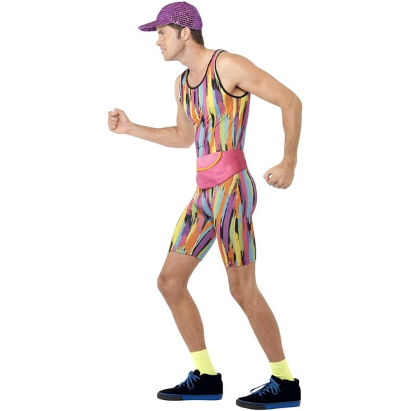 Smiffys Mens Aerobics Instructor Costume Set