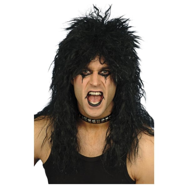 Smiffys Peruk för män, Hard Rocker