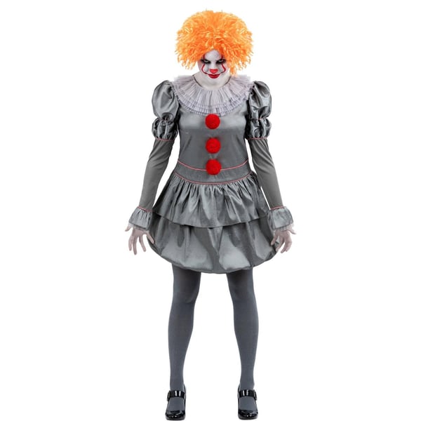IT Chapter Two Womens/Ladies Pennywise Costume Set